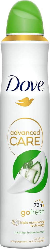 Dove Advanced Care Go Fresh Anti-Perspirant Spray – Cucumber & Green Tea